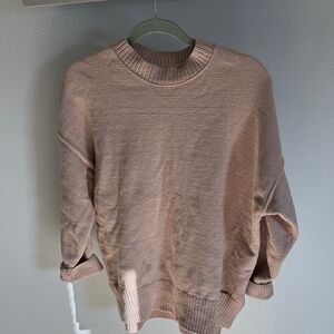 Abercrombie & Fitch Beige Knit Sweater